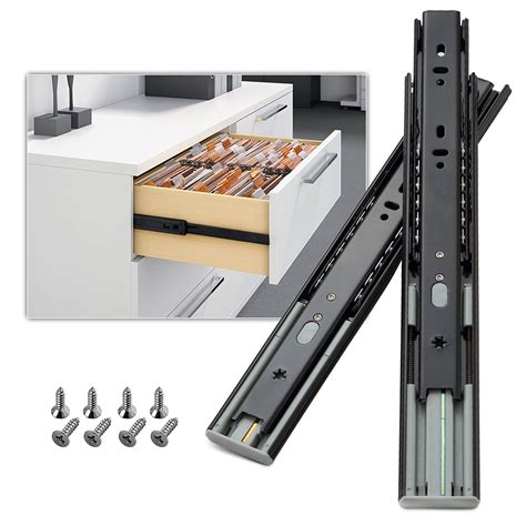 soft closing kitchen metal slim box cabinet drawer slide|soft close self drawer runners.